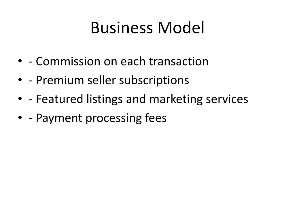 business model