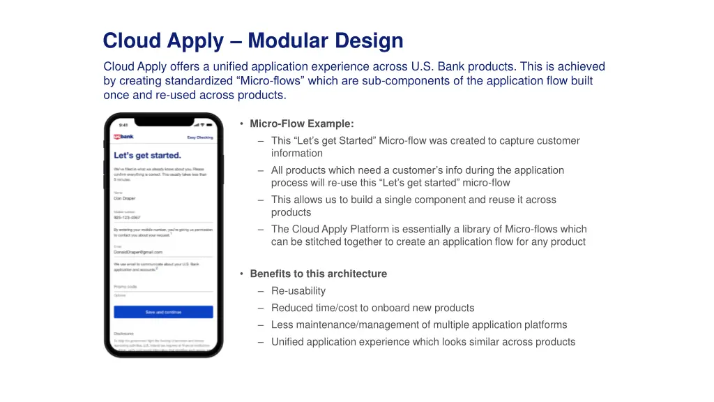 cloud apply modular design