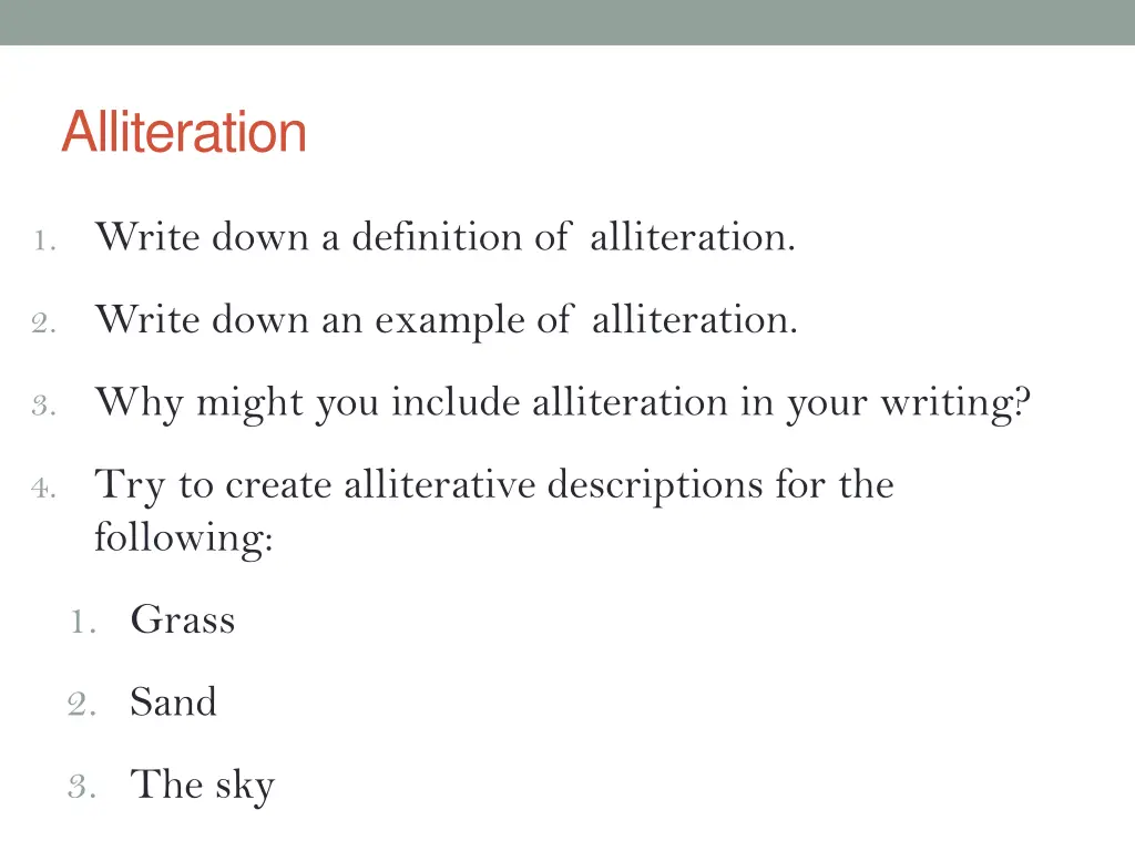 alliteration