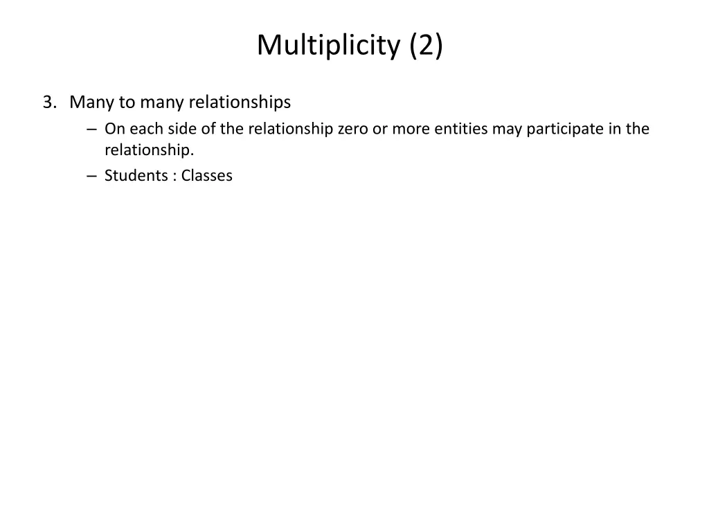 multiplicity 2
