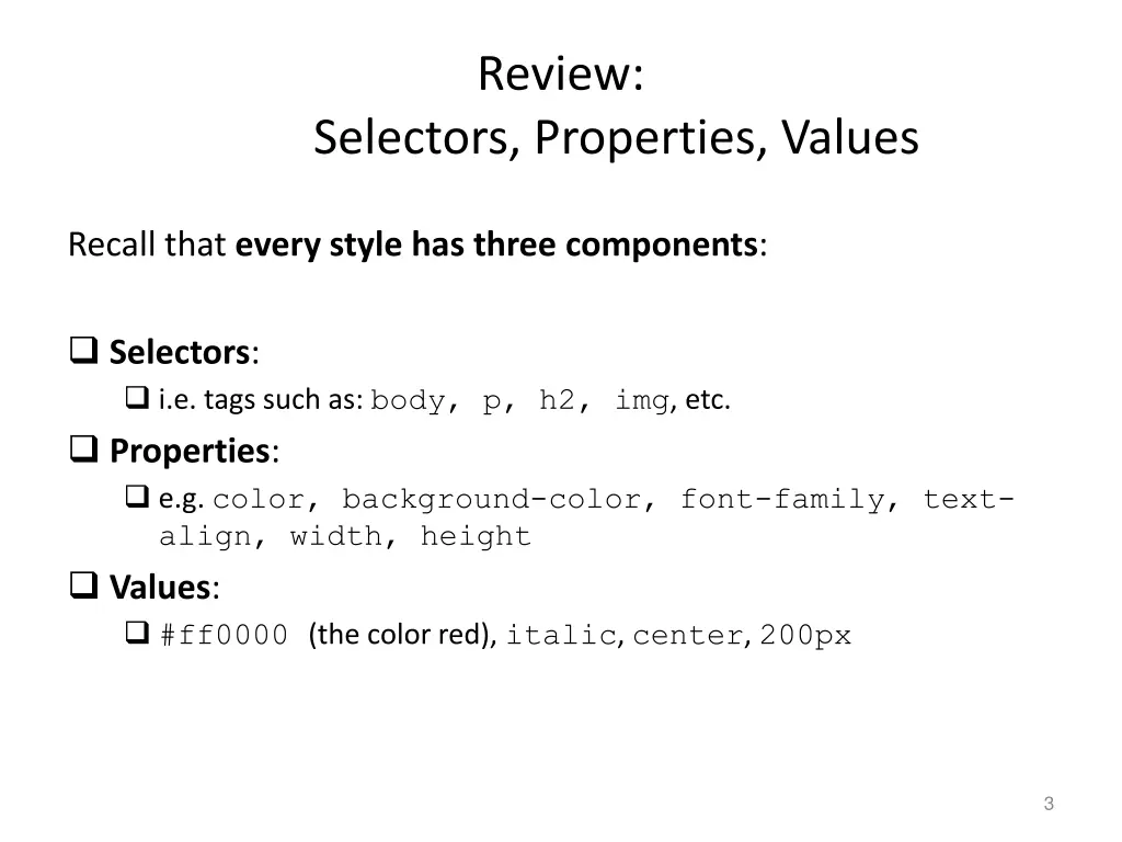 review