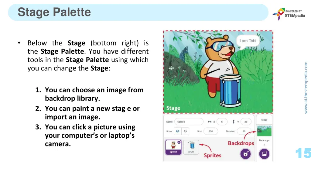 stage palette