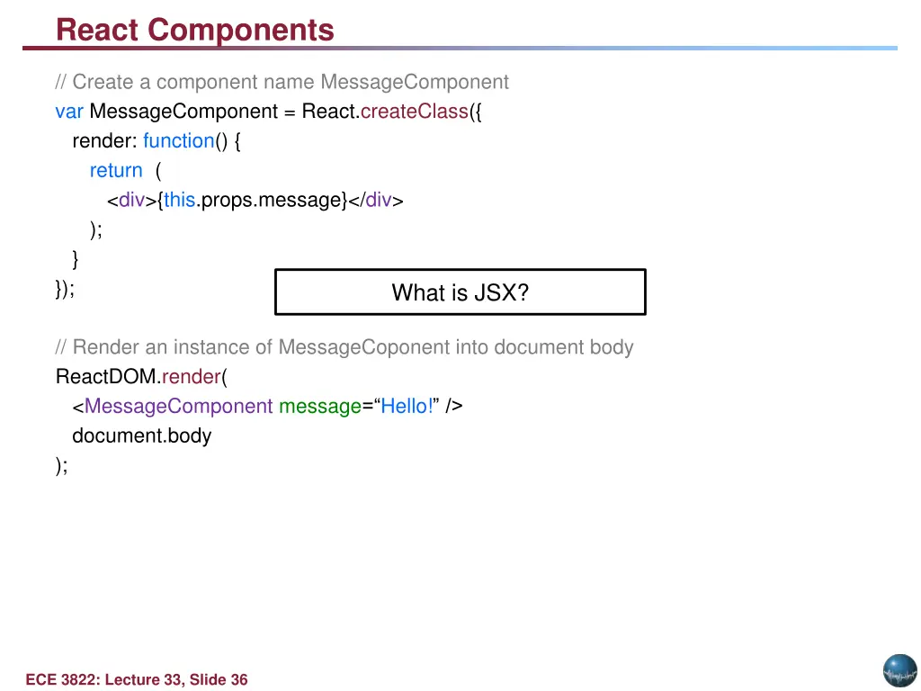 react components 1