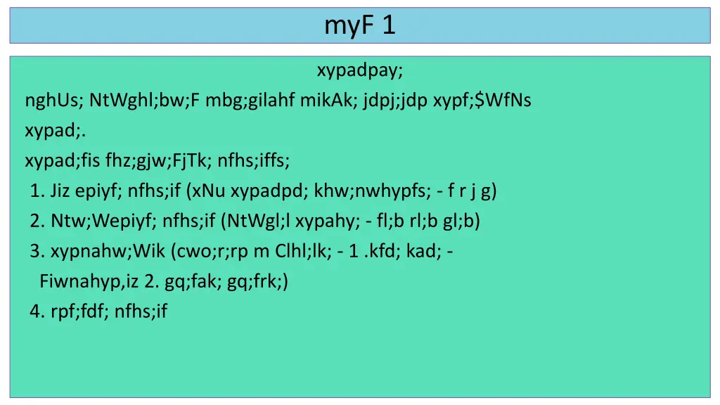 myf 1 4