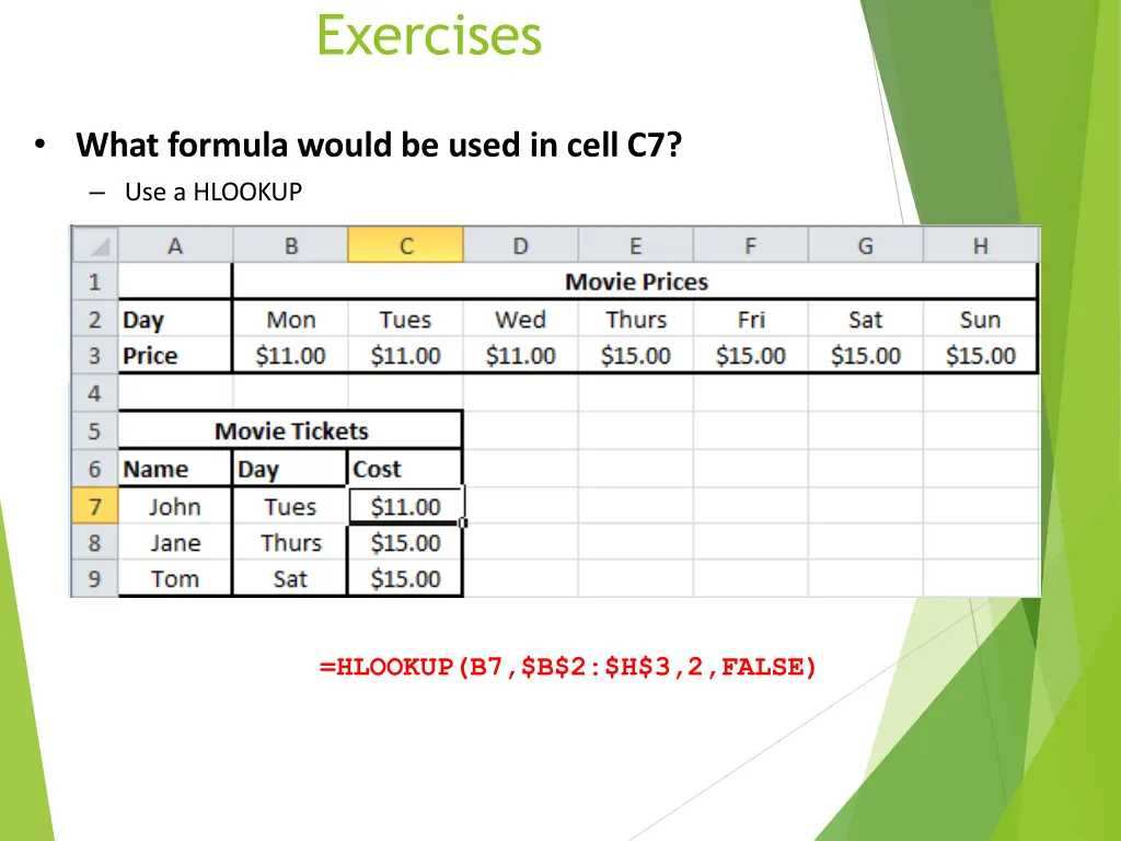 exercises 5