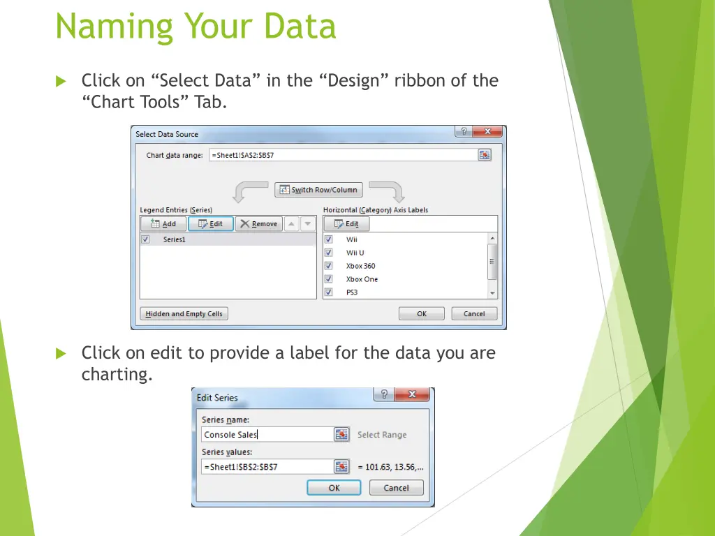 naming your data