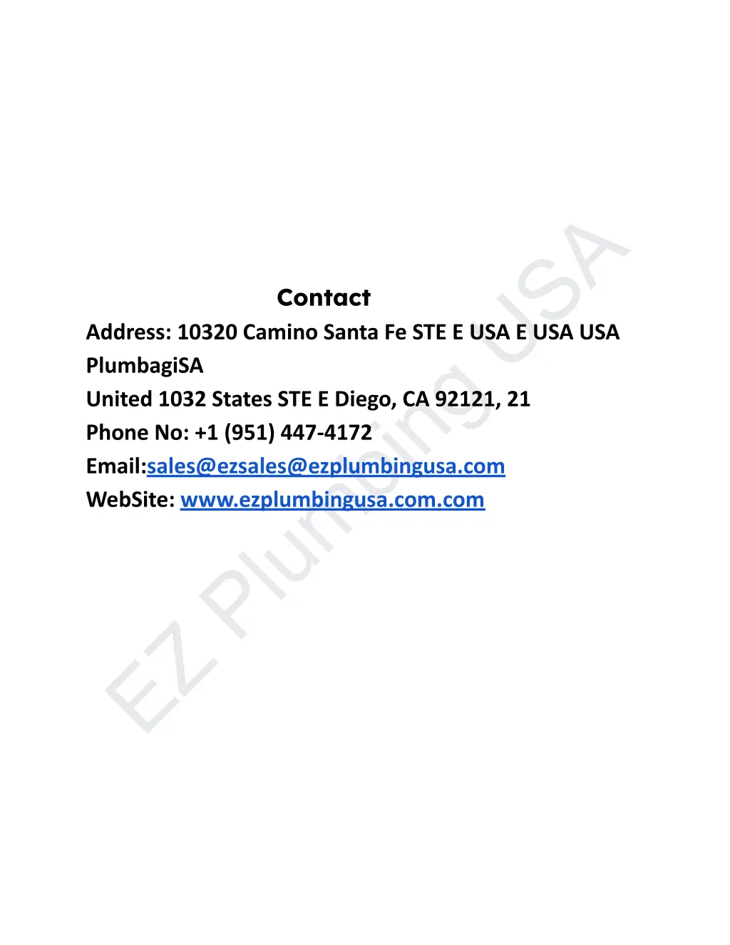 contact address 10320 camino santa