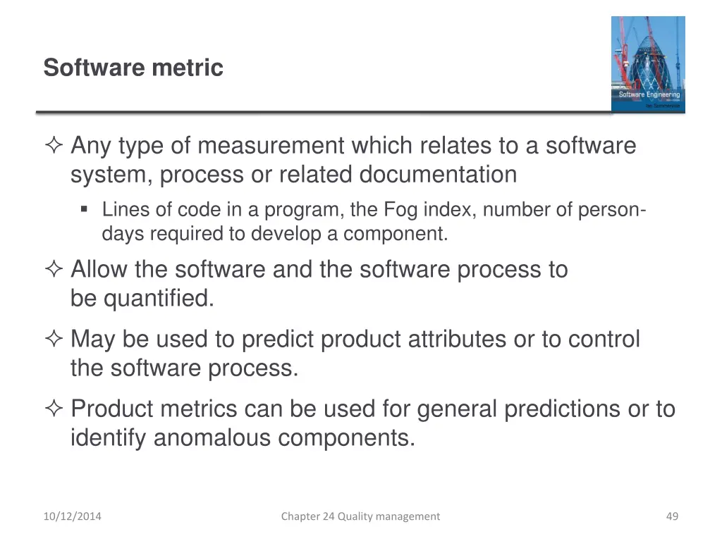 software metric