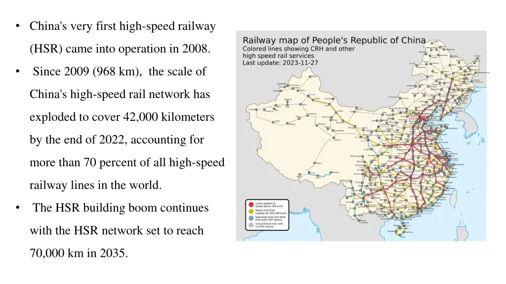 china s very first high speed railway