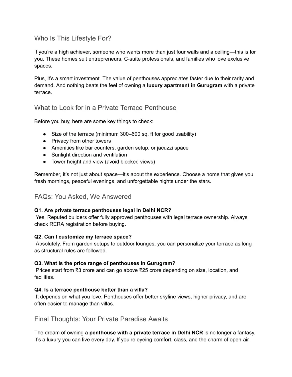 who is this lifestyle for