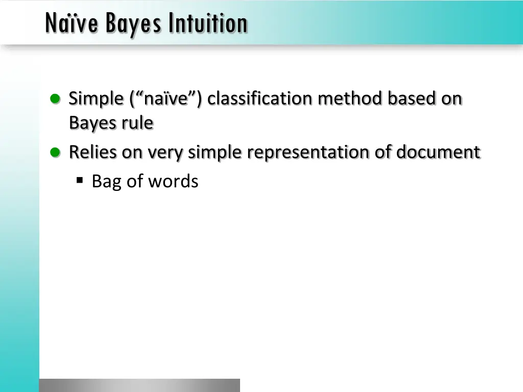 na ve bayes intuition 1