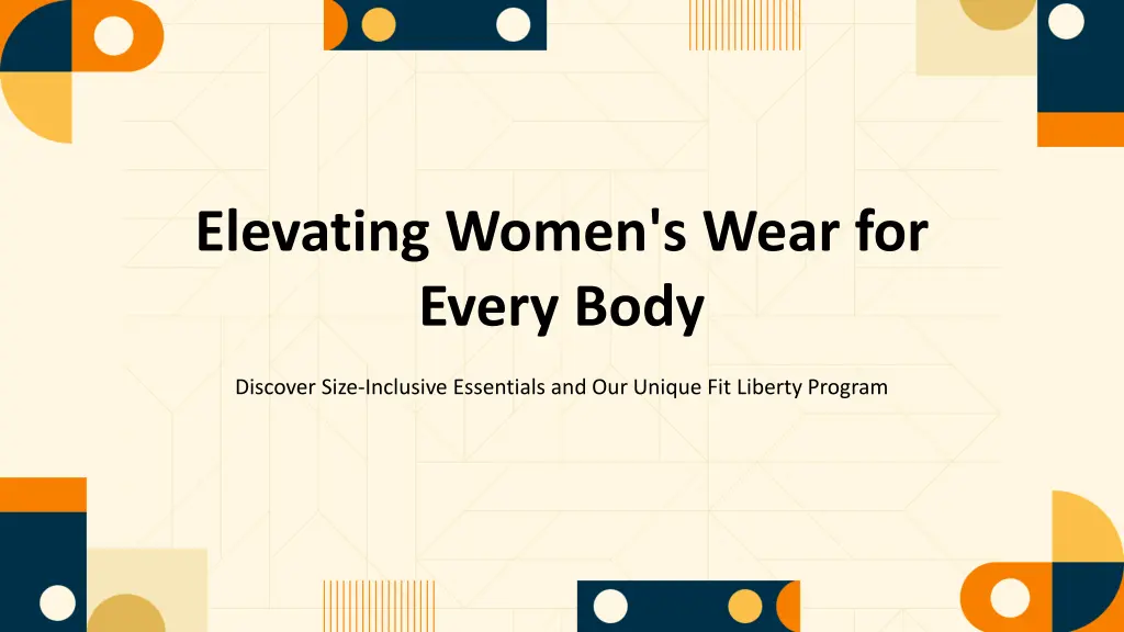 elevating women s wear for every body
