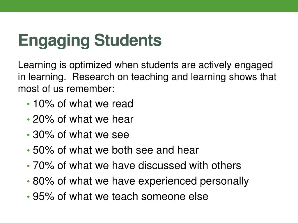 engaging students
