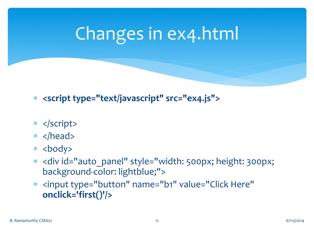 changes in ex4 html