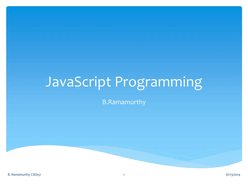 javascript programming