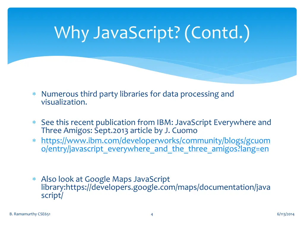 why javascript contd 1