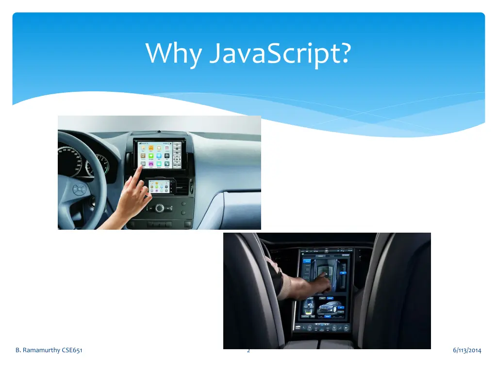 why javascript