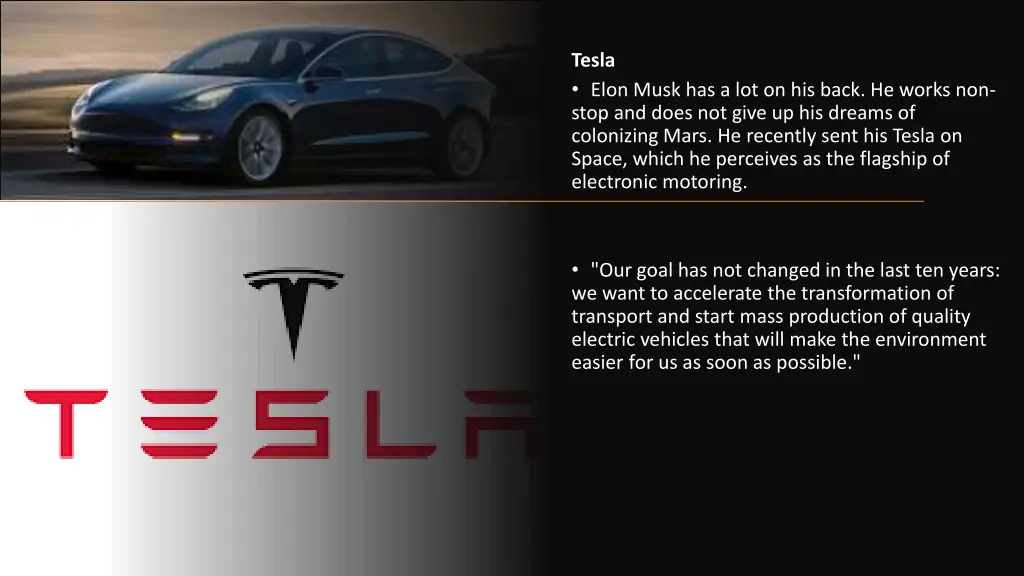 tesla elon musk has a lot on his back he works