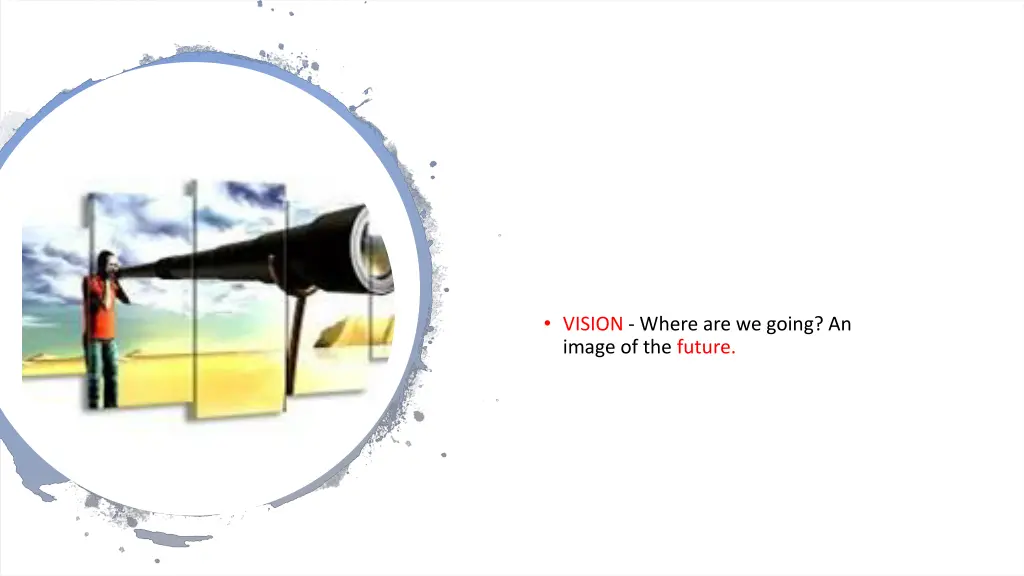 vision where are we going an image of the future