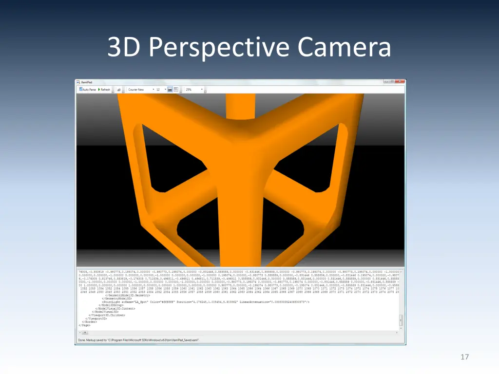 3d perspective camera
