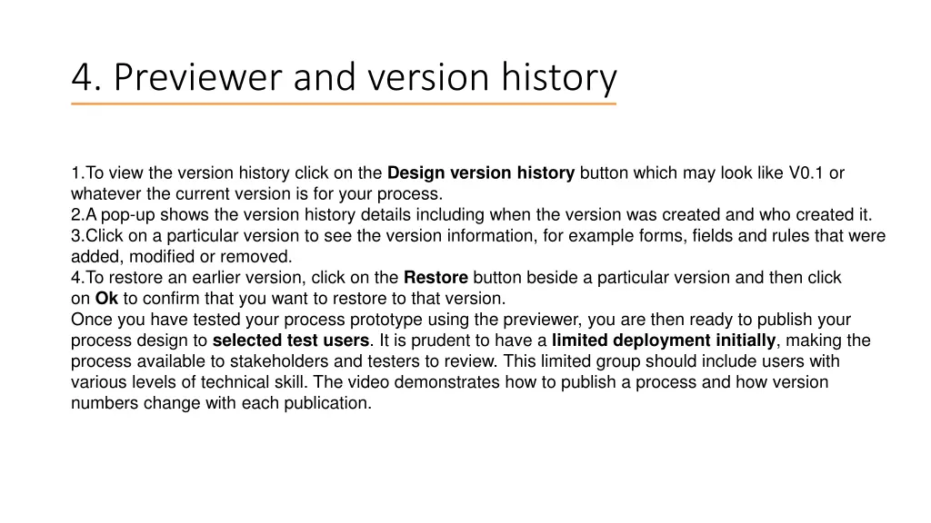 4 previewer and version history 1