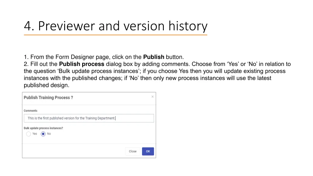 4 previewer and version history 2