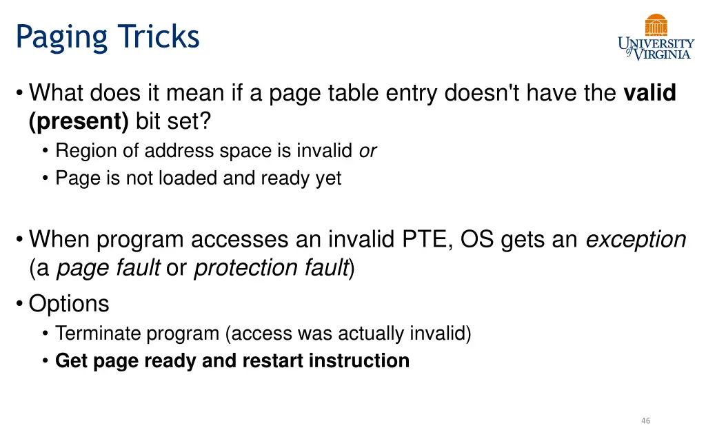 paging tricks