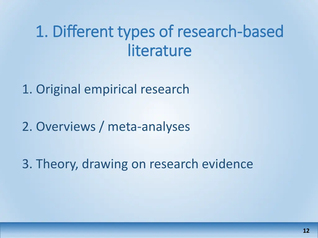 1 1 different types of research different types