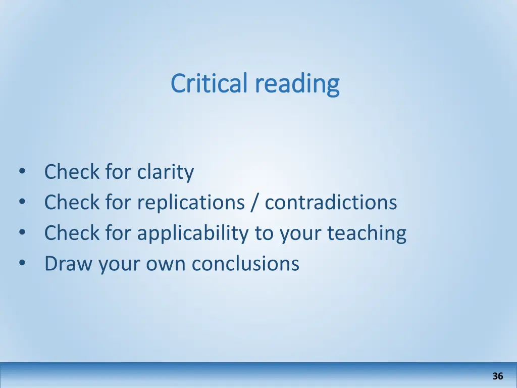 critical reading critical reading