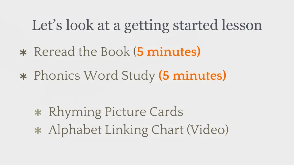 let s look at a getting started lesson