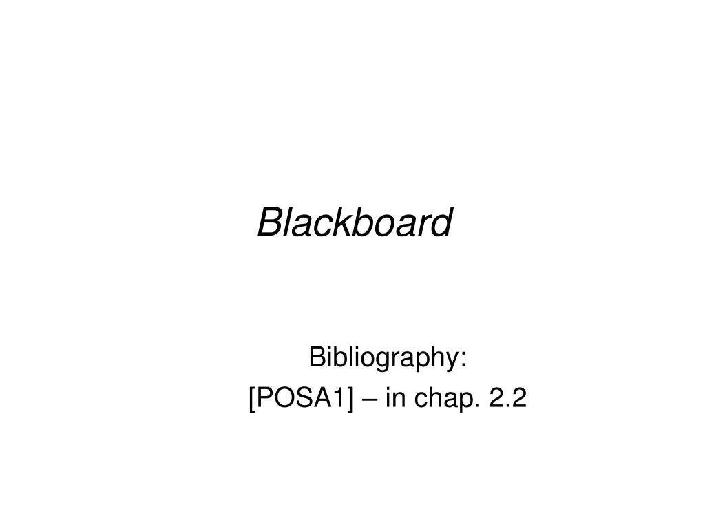 blackboard