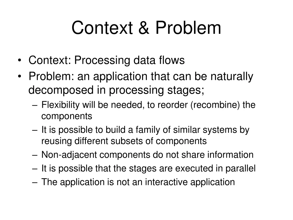 context problem