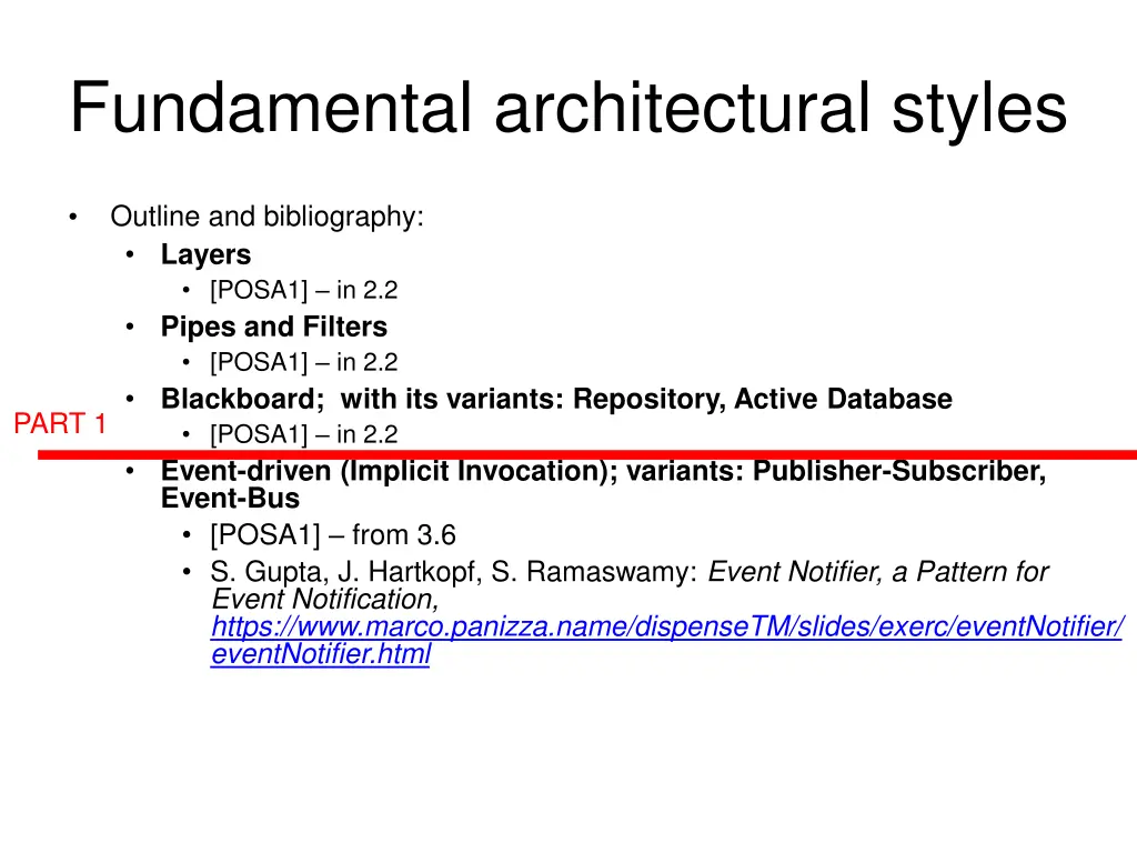 fundamental architectural styles 1