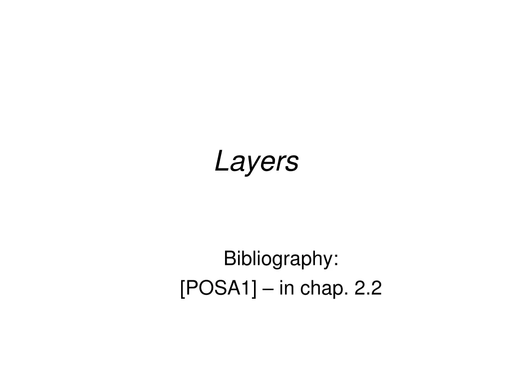 layers