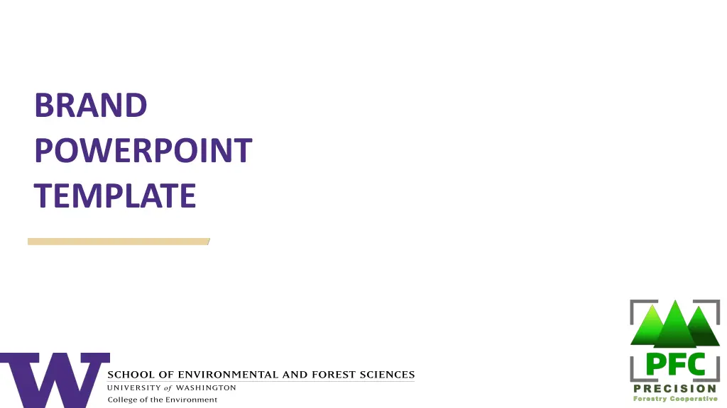 brand powerpoint template