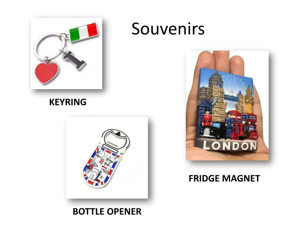 souvenirs