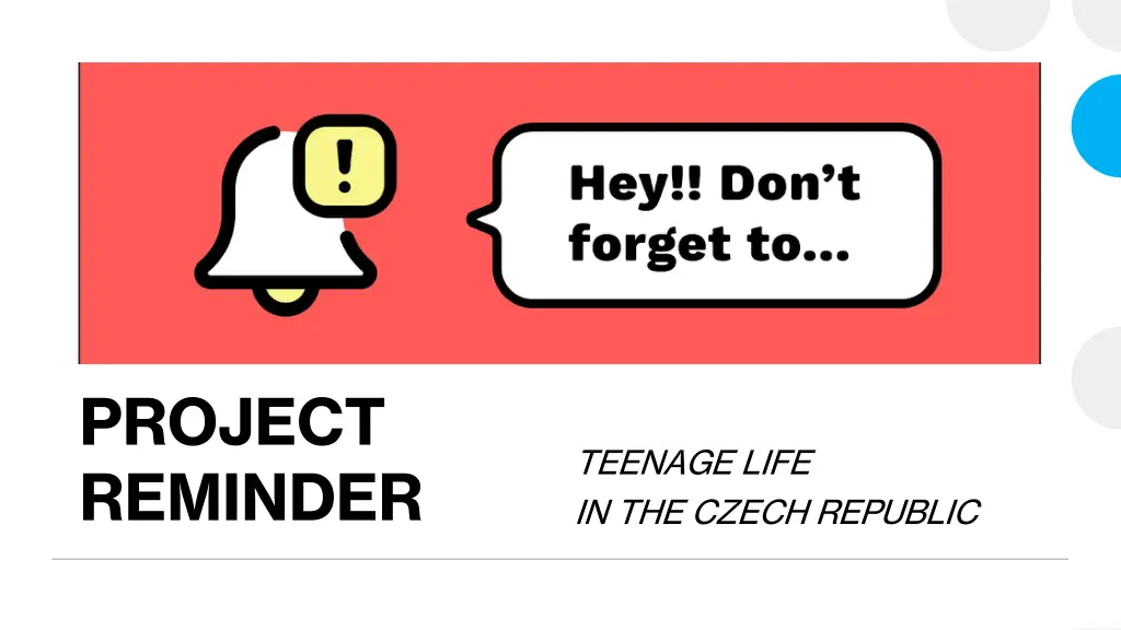 project reminder