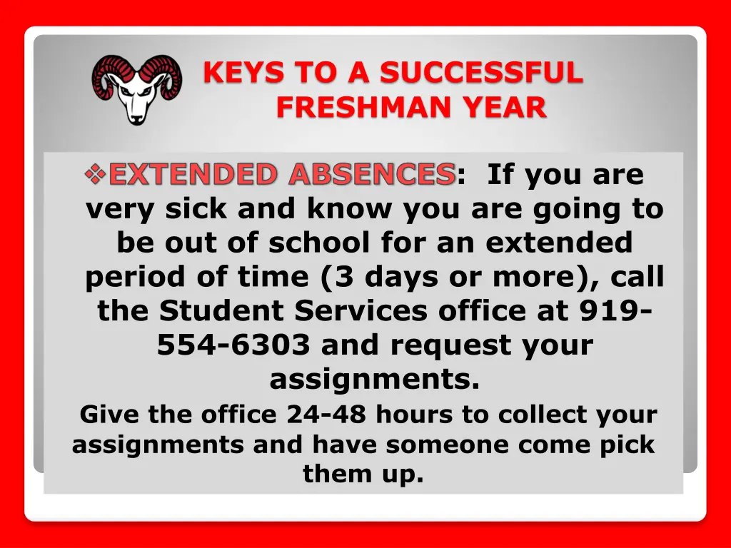 keys to a successful freshman year 2