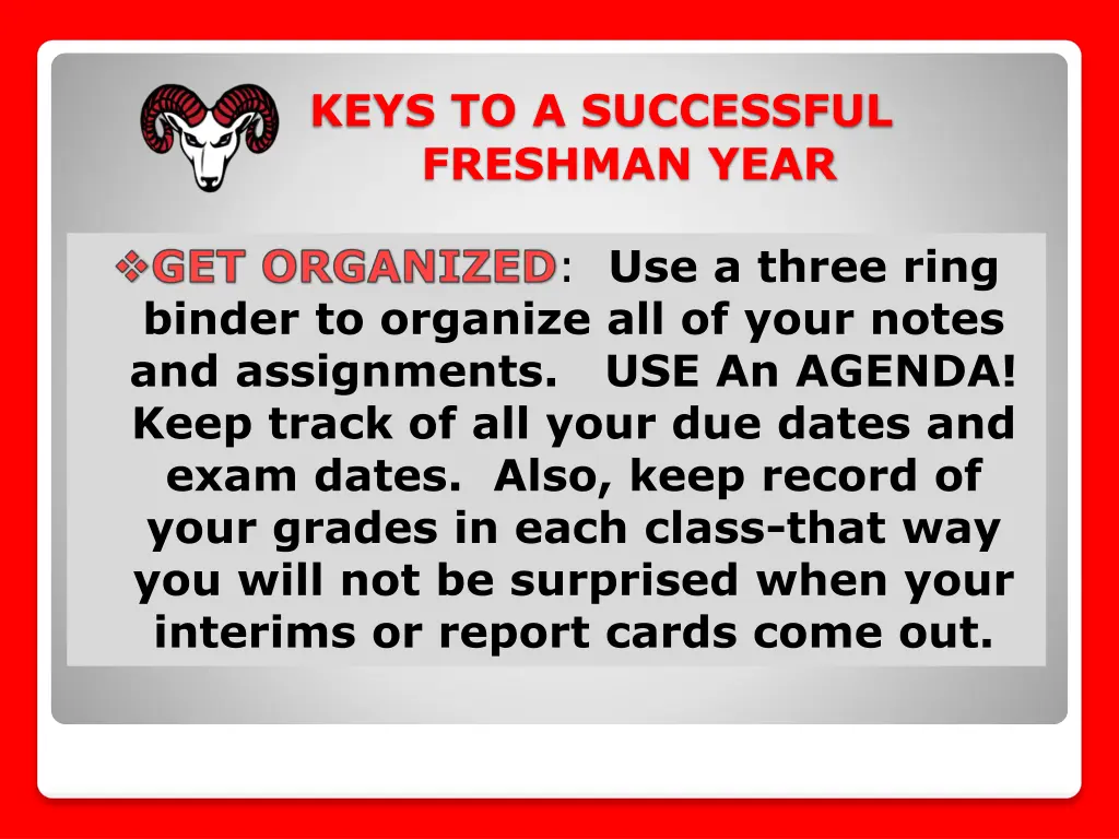 keys to a successful freshman year 3