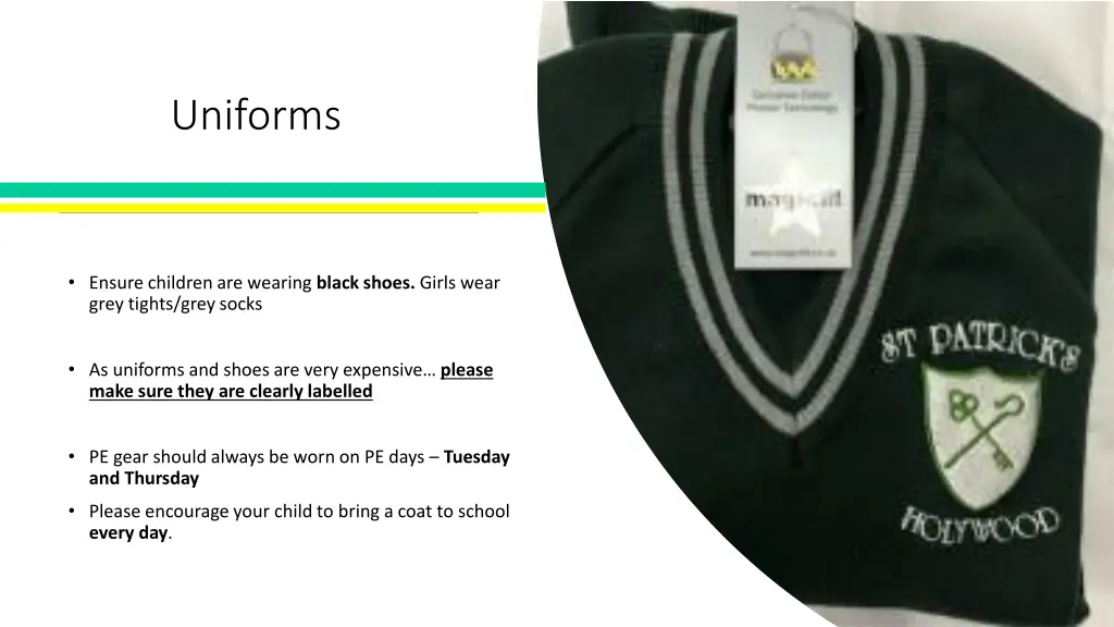 uniforms