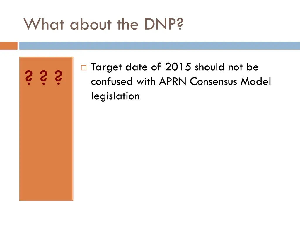 what about the dnp