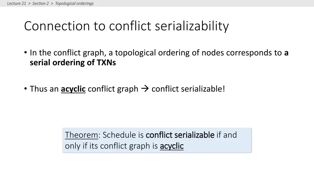 lecture 21 section 2 topological orderings 3