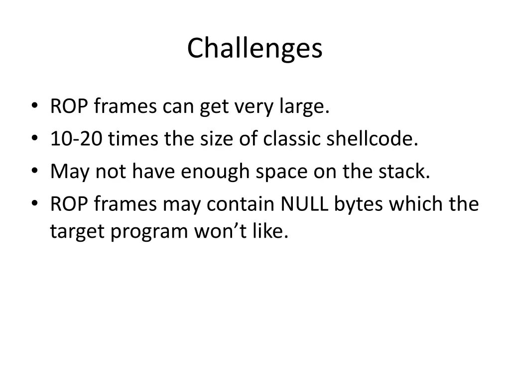 challenges