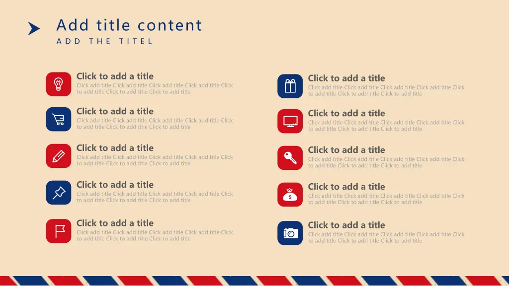 add title content a d d t h e t i t e l 4