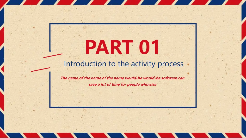 part 01 introduction to the activity process