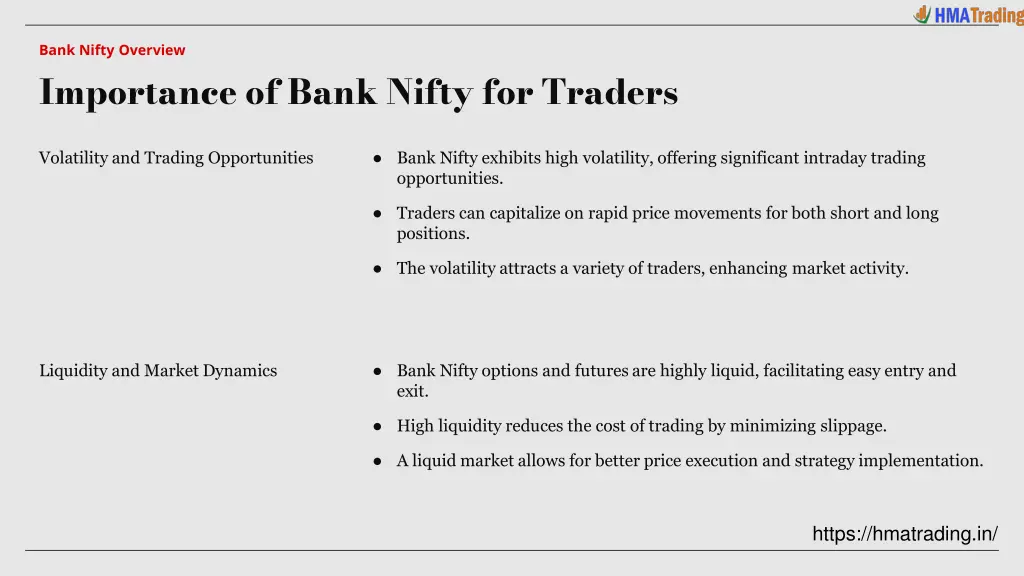 bank nifty overview