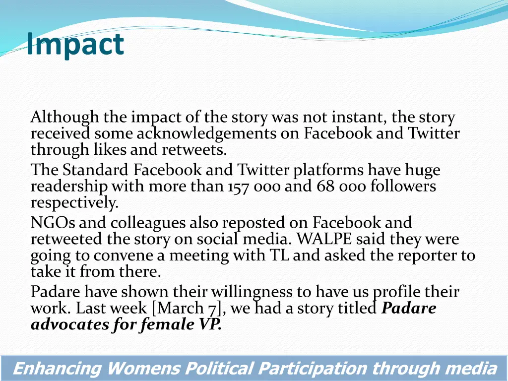 impact