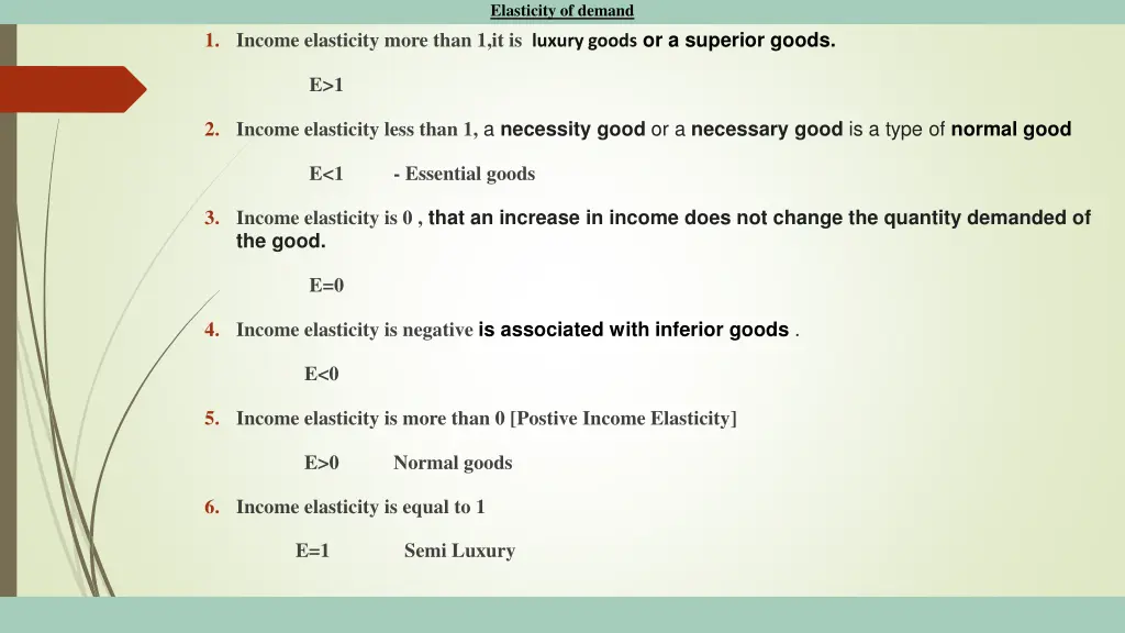 elasticity of demand 7