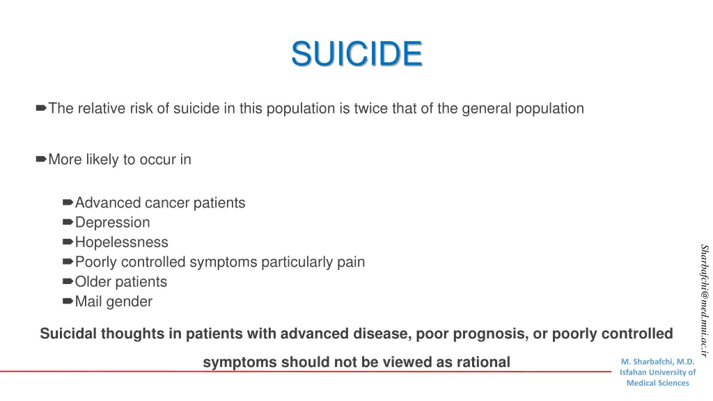 suicide