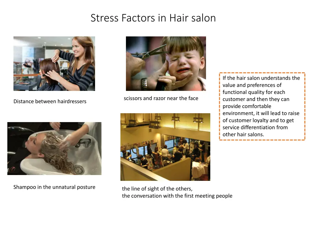 stress factors in hair salon